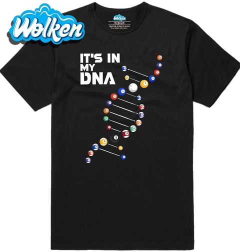 Obrázek produktu Pánské tričko Kulečník v mém DNA  It's in my DNA