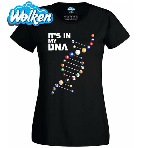 Obrázek produktu Dámské tričko Kulečník v mém DNA  It's in my DNA