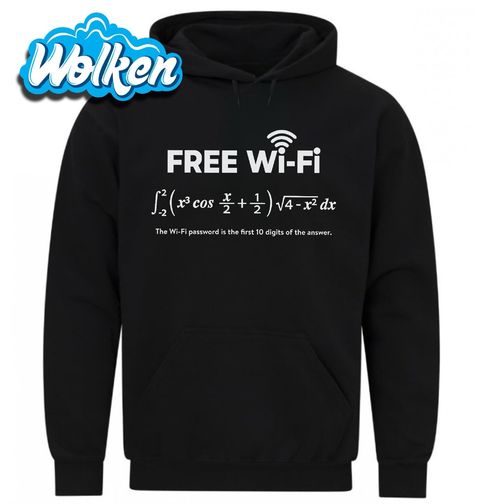 Obrázek produktu Pánská mikina Free WiFi Rovnice