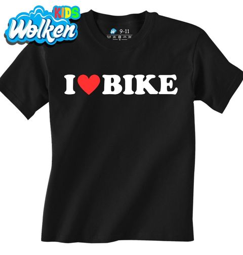 Obrázek produktu Dětské tričko Miluju kolo I Love Bike