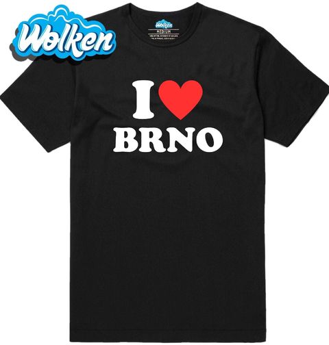 Obrázek produktu Pánské tričko Miluju Brno I Love Brno