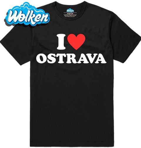 Obrázek produktu Pánské tričko Miluju Ostravu I Love Ostrava