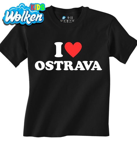 Obrázek produktu Dětské tričko Miluju Ostravu I Love Ostrava