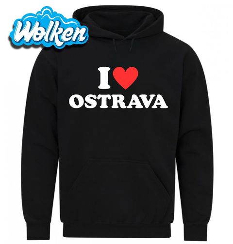 Obrázek produktu Pánská mikina Miluju Ostravu I Love Ostrava