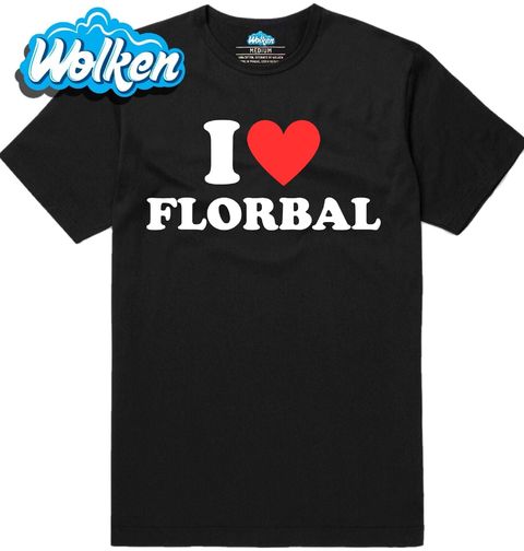 Obrázek produktu Pánské tričko Miluju Florbal I Love Florbal