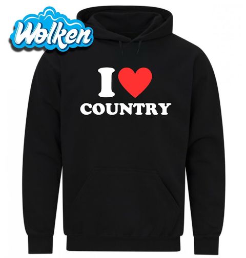 Obrázek produktu Pánská mikina Miluju country I Love Country