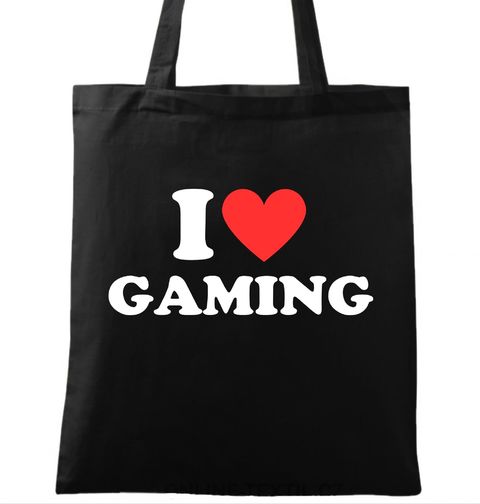 Obrázek produktu Bavlněná taška Miluju hraní I Love Gaming