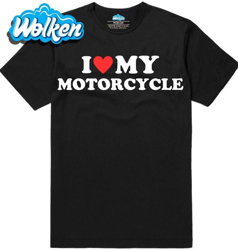 Obrázek produktu Pánské tričko Miluju svojí motorku I Love My Motorcycle