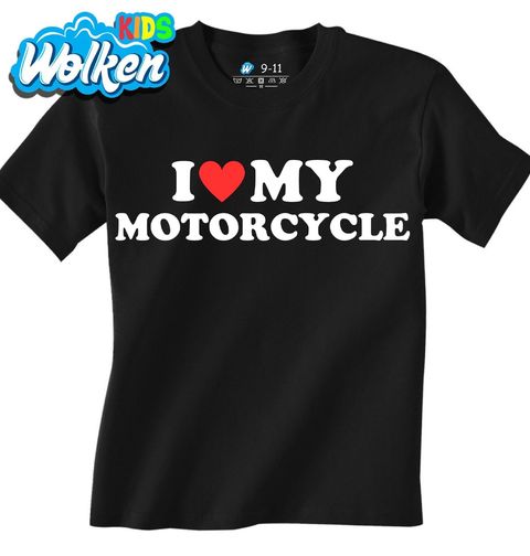 Obrázek produktu Dětské tričko Miluju svojí motorku I Love My Motorcycle