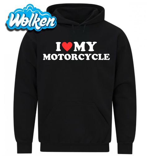 Obrázek produktu Pánská mikina Miluju svojí motorku I Love My Motorcycle