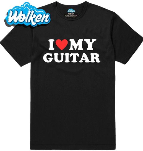 Obrázek produktu Pánské tričko Miluju moji kytaru I Love My Guitar