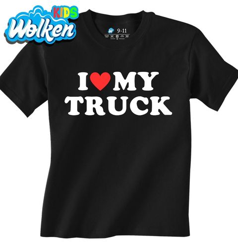 Obrázek produktu Dětské tričko Miluju svůj kamion I Love My Truck