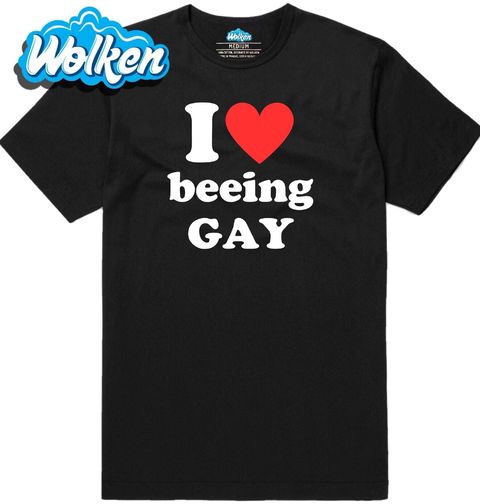 Obrázek produktu Pánské tričko Miluju být gay I Love Beeing Gay