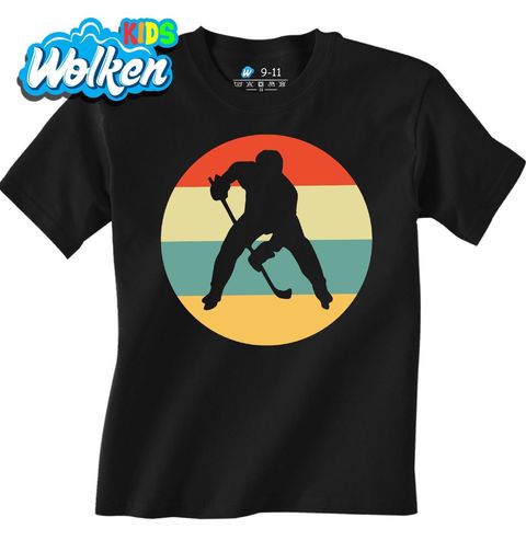 Obrázek produktu Dětské tričko Retro hokejista Retro Hockey Player