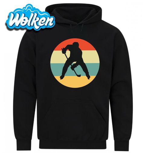 Obrázek produktu Pánská mikina Retro hokejista Retro Hockey Player