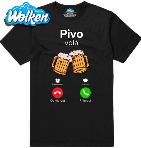 Obrázek produktu Pánské tričko Pivo volá Phone Call