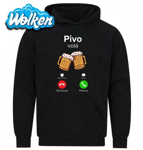 Obrázek produktu Pánská mikina Pivo volá Phone Call