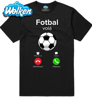 Pánské tričko Fotbal volá Phone Call.jpg