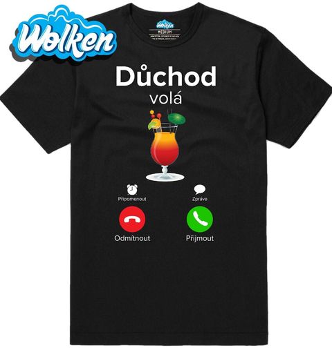 Obrázek produktu Pánské tričko Důchod volá Phone Call