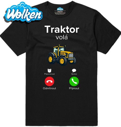 Obrázek produktu Pánské tričko Traktor volá Phone Call