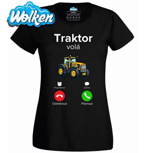 Obrázek produktu Dámské tričko Traktor volá Phone Call