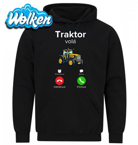 Obrázek produktu Pánská mikina Traktor volá Phone Call