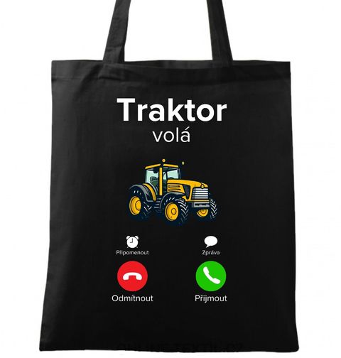 Obrázek produktu Bavlněná taška Traktor volá Phone Call