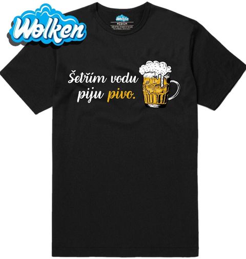 Obrázek produktu Pánské tričko Šetřím vodu piju pivo