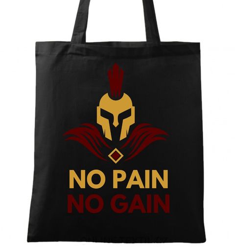 Obrázek produktu Bavlněná taška No Pain No Gain Spartan