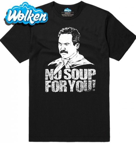 Obrázek produktu Pánské tričko No Soup For You Show Jerryho Seinfelda 