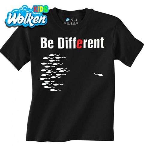 Obrázek produktu Dětské tričko Buď jiný "Be different"