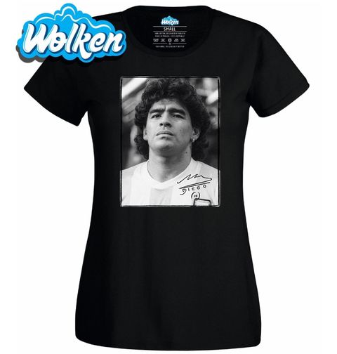 Obrázek produktu Dámské tričko Fotbalista Diego Maradona