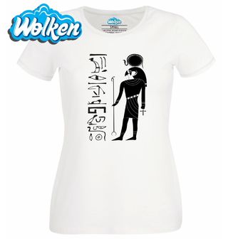 Dámské tričko Egyptský Bůh Horus.jpg