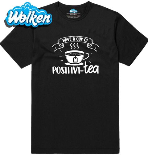 Obrázek produktu Pánské tričko Šálek pozitivního čaje Have a cup of positivitea 