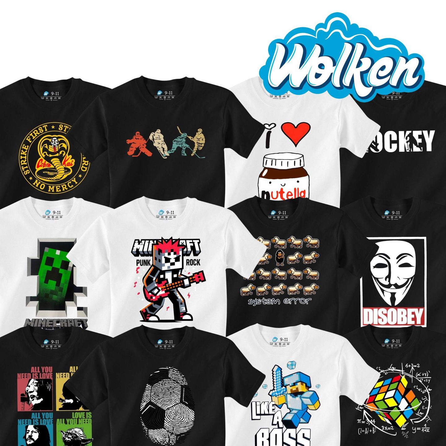 Více než 3000 dětských triček!