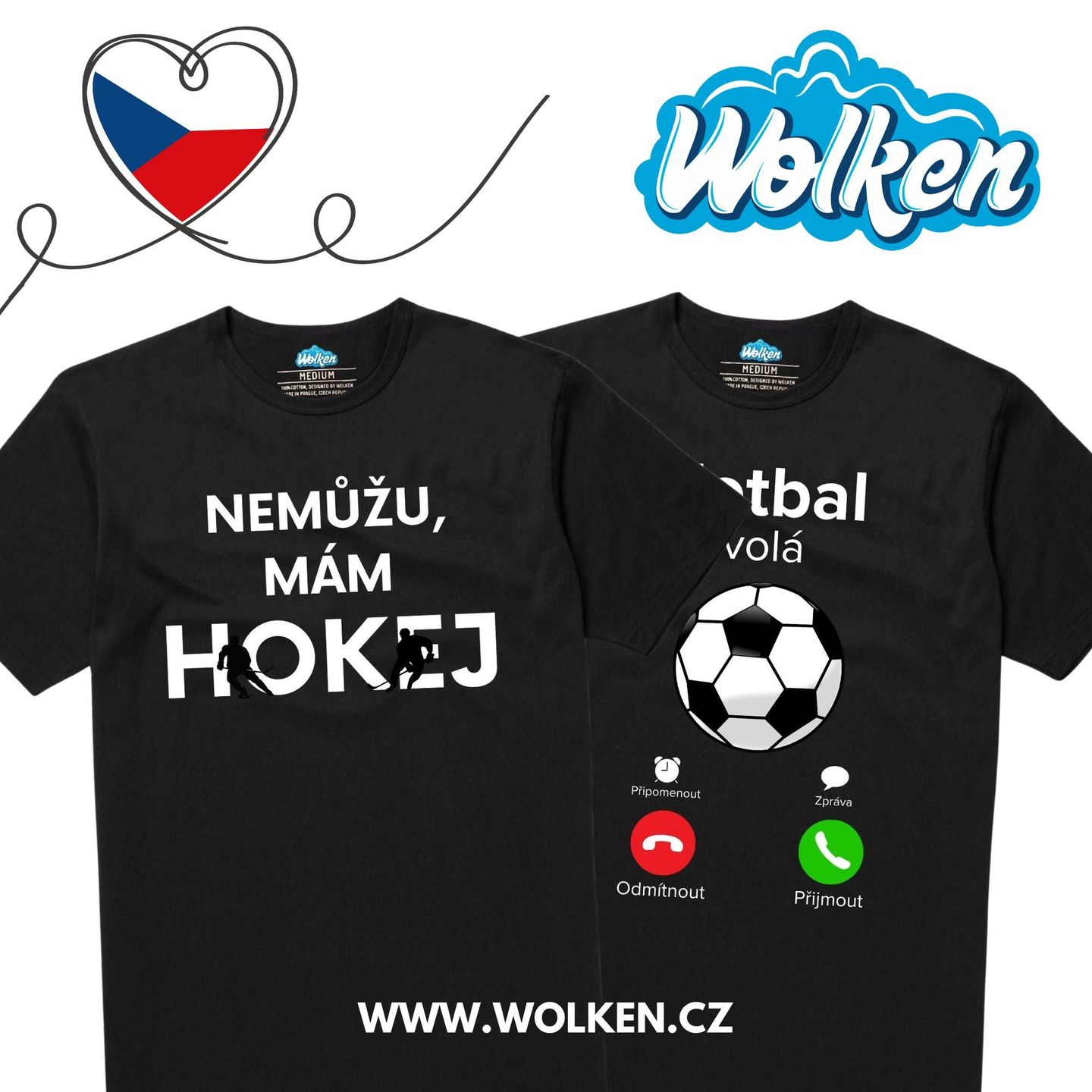 Kolekce českých triček je tady!
